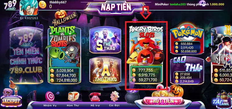Angry Birds Slot 789club: Trò chơi nổ hũ hấp dẫn và thú vị 2 Tìm hiểu về nổ hũ Angry Birds Slot 789club