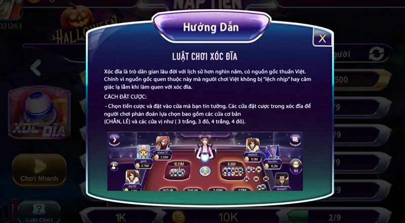 Xóc Đĩa 789club: Đỉnh cao giải trí và cơ hội nhận thưởng lớn 3 Hướng dẫn cách chơi Xóc Đĩa tại 789club đầy đủ