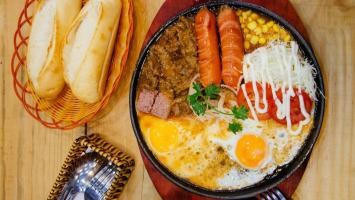 Quán bánh mỳ chảo ngon nhất Quận Cầu Giấy, Hà Nội