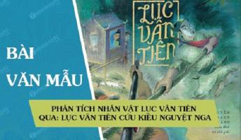 Bài văn phân tích nhân vật Lục Vân Tiên trong 