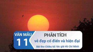 Bài văn phân tích vẻ đẹp cổ điển và hiện đại trong bài thơ 