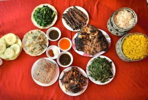 Món ăn đặc trưng có trong đám cưới Tây Bắc