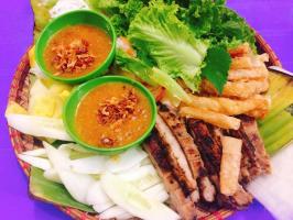 Quán nem nướng Nha Trang ngon nhất Quận Cầu Giấy, Hà Nội