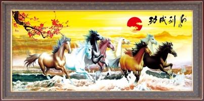 Bức tranh phong thủy nên treo trong nhà